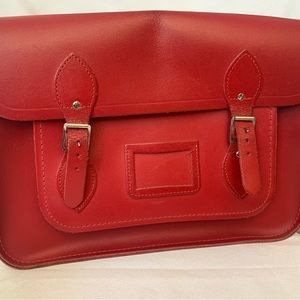 The Cambridge Satchel Company Red Leather